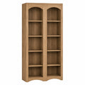 Libreria a 5 Ripiani in Legno Effetto Rovere 80x24x180 cm